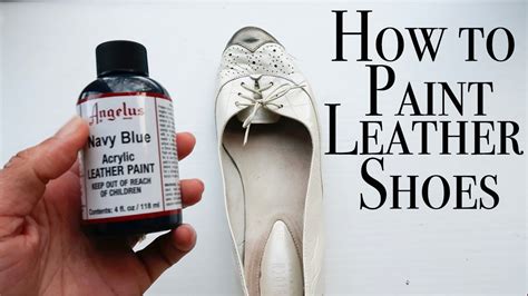 how to dye fake leather shoes|how to recolor leather shoes.